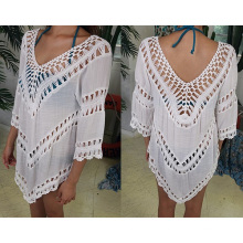 2016 Summer Hot Sale Lace Hollow out Women T-Shirt